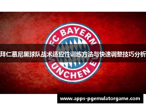 拜仁慕尼黑球队战术适应性训练方法与快速调整技巧分析