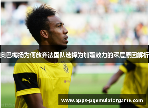 奥巴梅扬为何放弃法国队选择为加蓬效力的深层原因解析